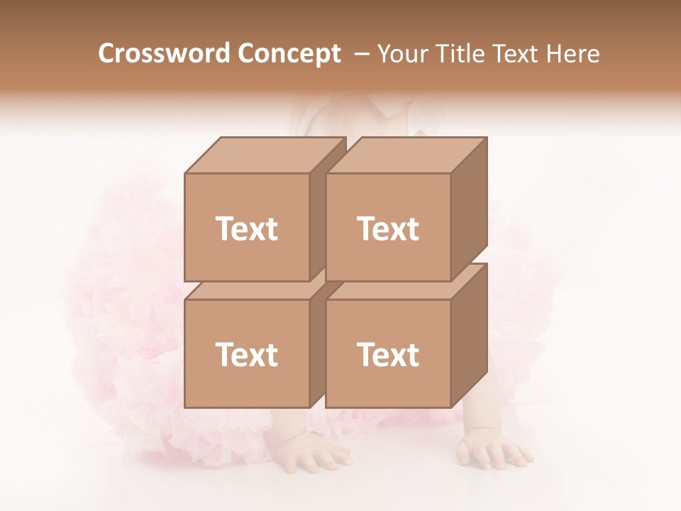 Innocence Baby Necklace PowerPoint Template