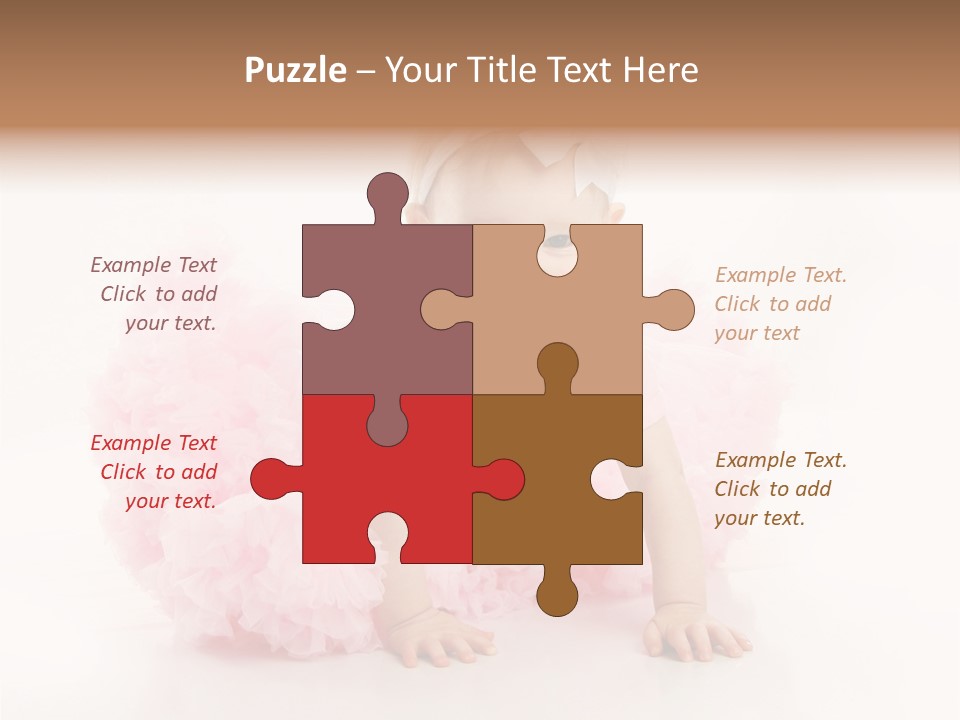 Innocence Baby Necklace PowerPoint Template