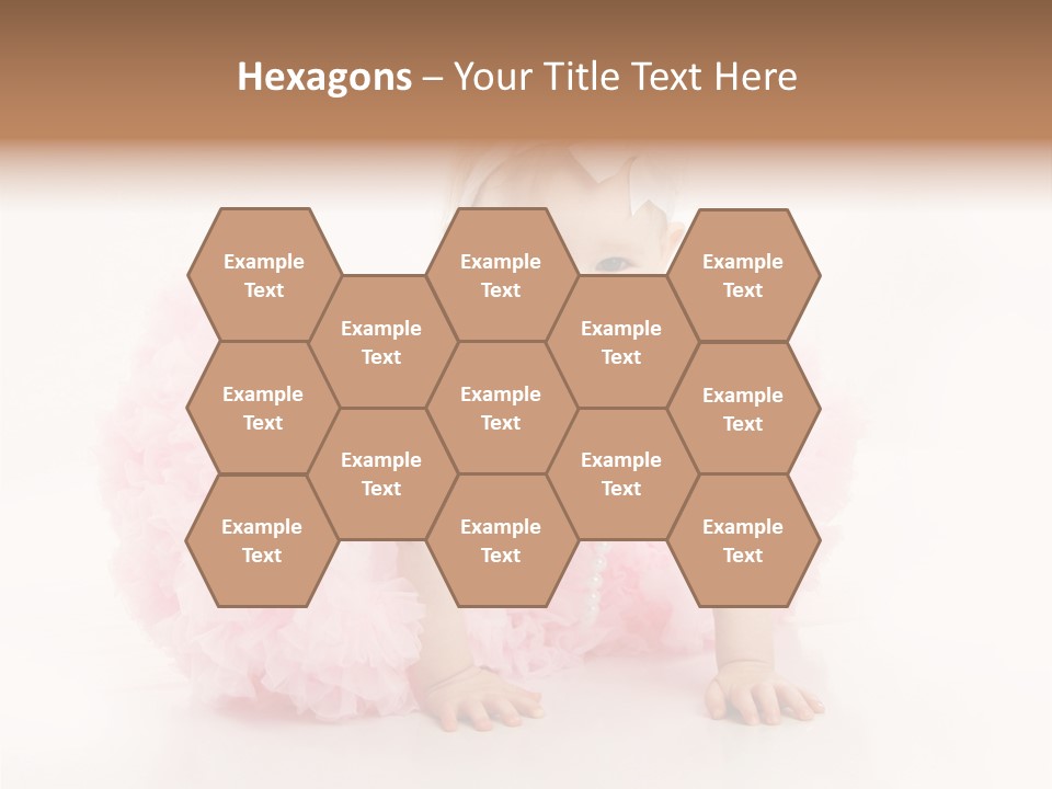 Innocence Baby Necklace PowerPoint Template