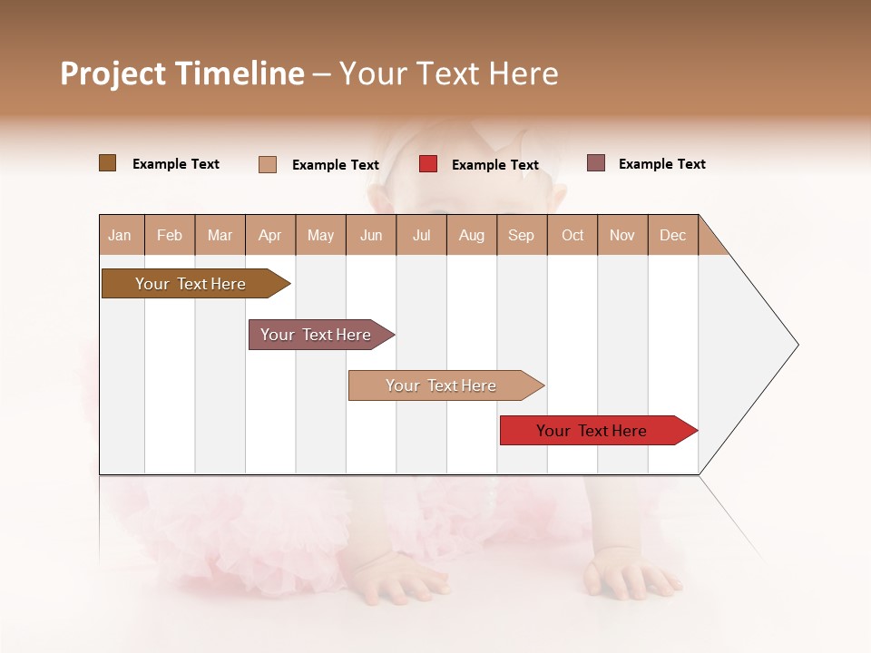 Innocence Baby Necklace PowerPoint Template