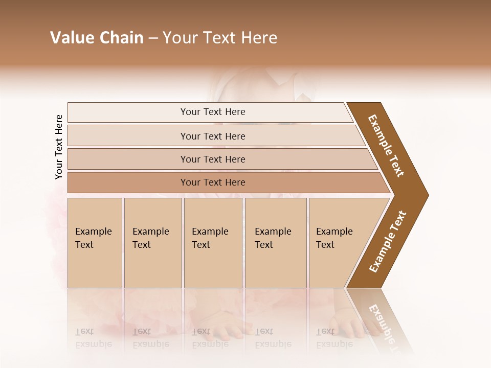 Innocence Baby Necklace PowerPoint Template