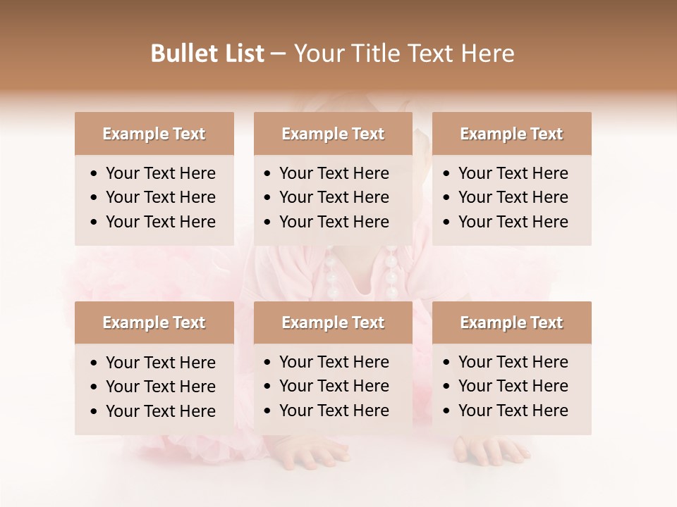 Innocence Baby Necklace PowerPoint Template