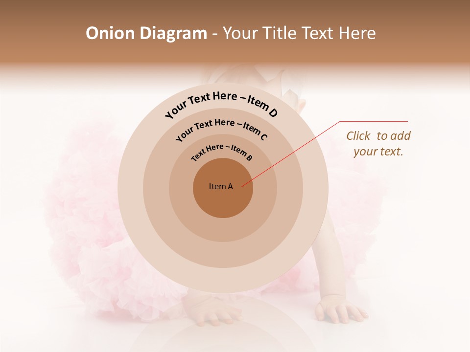 Innocence Baby Necklace PowerPoint Template