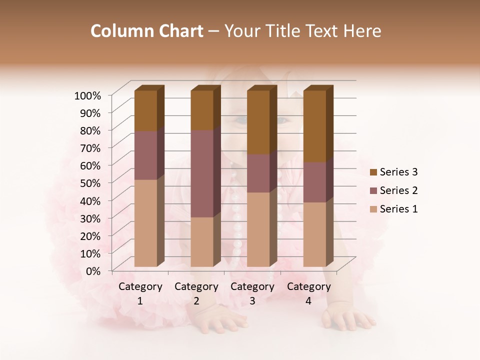 Innocence Baby Necklace PowerPoint Template