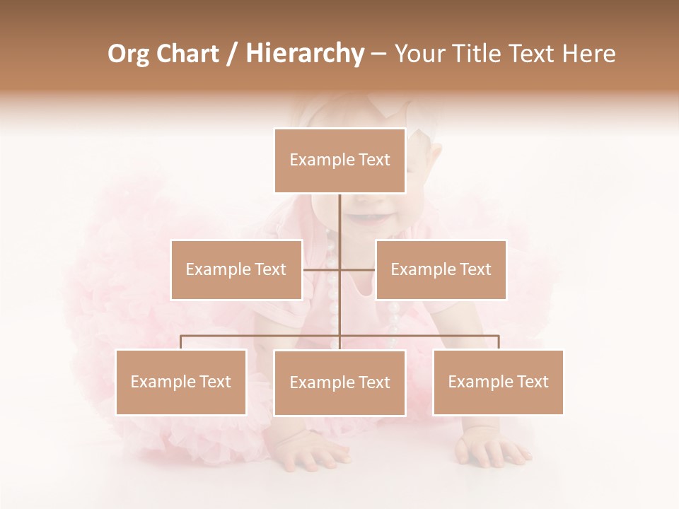 Innocence Baby Necklace PowerPoint Template