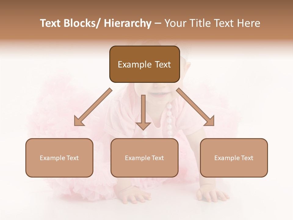 Innocence Baby Necklace PowerPoint Template