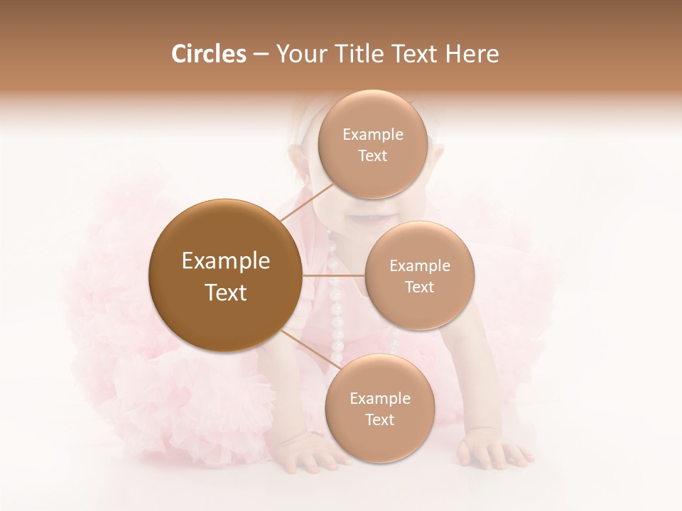 Innocence Baby Necklace PowerPoint Template