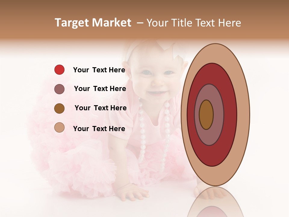 Innocence Baby Necklace PowerPoint Template