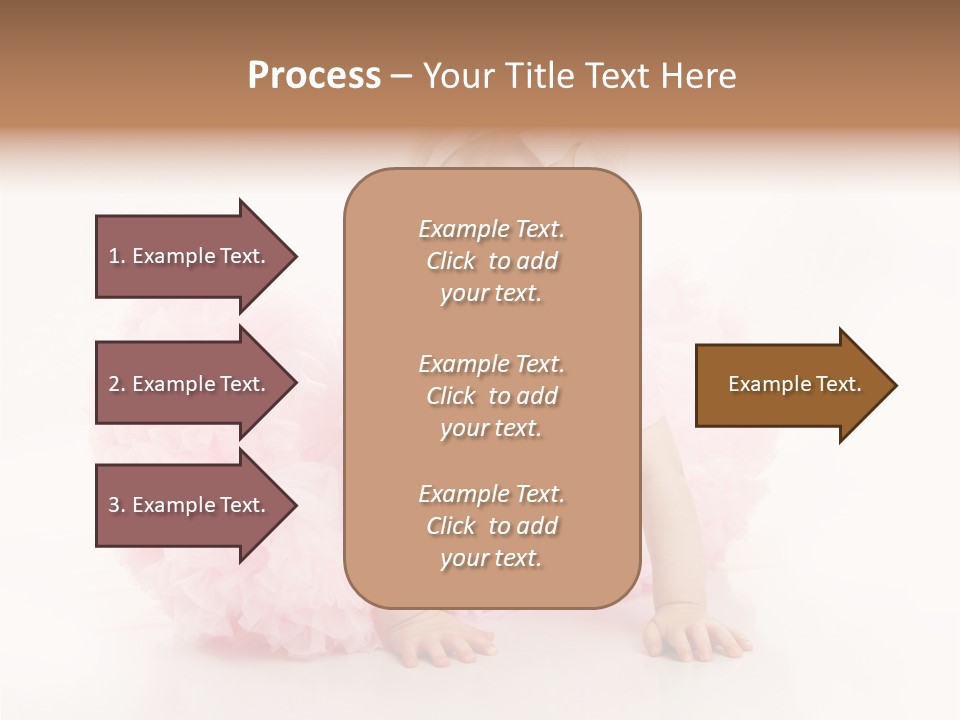 Innocence Baby Necklace PowerPoint Template