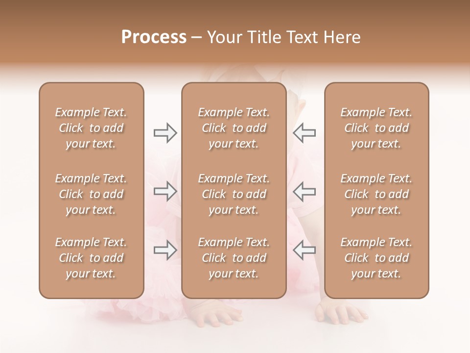 Innocence Baby Necklace PowerPoint Template