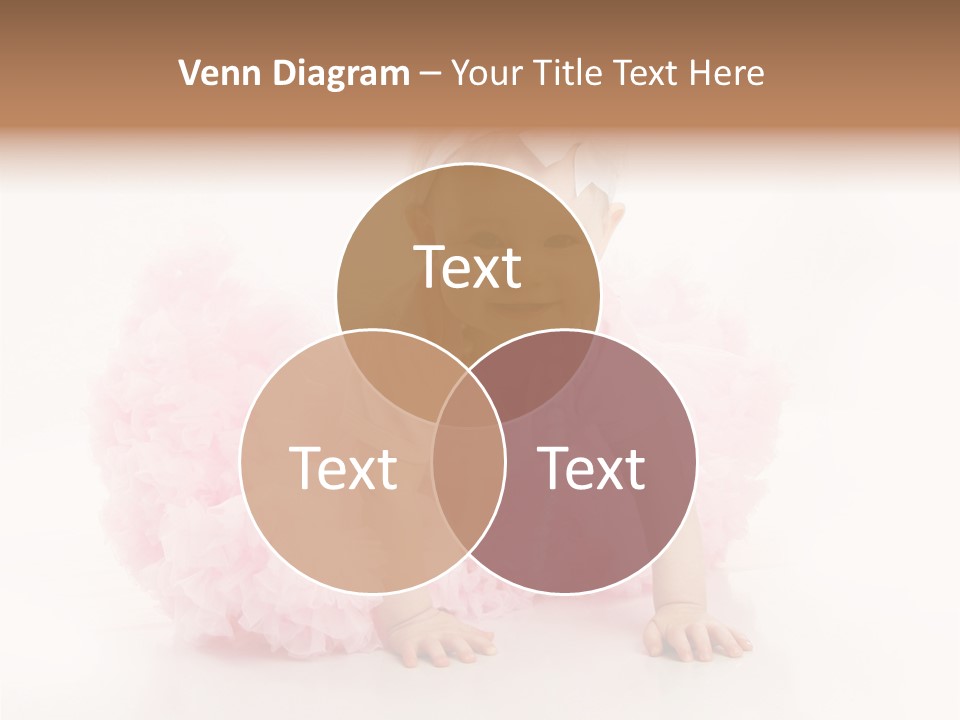 Innocence Baby Necklace PowerPoint Template