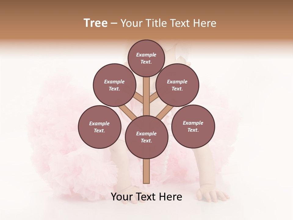 Innocence Baby Necklace PowerPoint Template