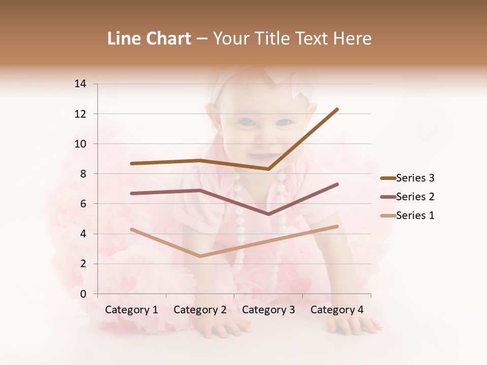 Innocence Baby Necklace PowerPoint Template