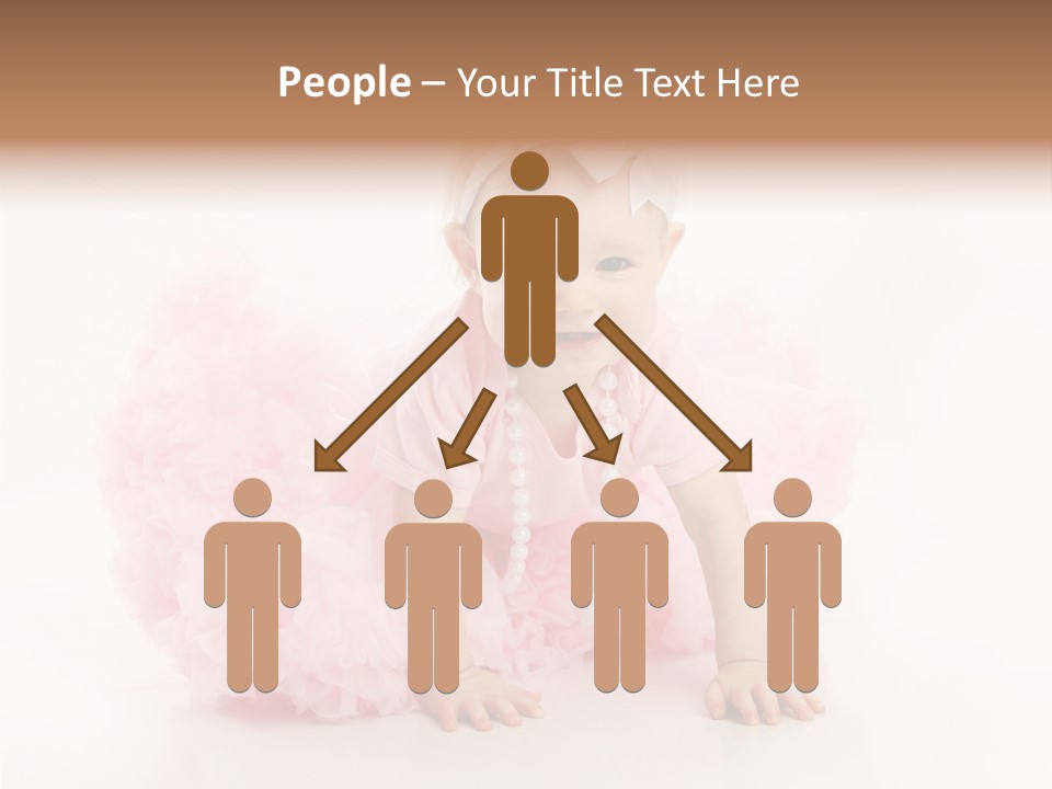 Innocence Baby Necklace PowerPoint Template