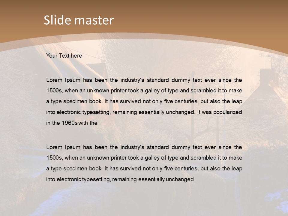 Season Growth Branch PowerPoint Template