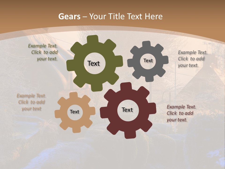 Season Growth Branch PowerPoint Template