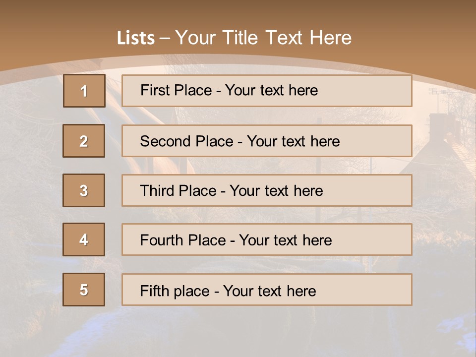 Season Growth Branch PowerPoint Template