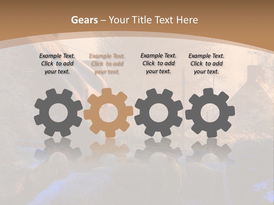 Season Growth Branch PowerPoint Template