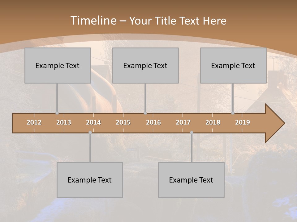 Season Growth Branch PowerPoint Template