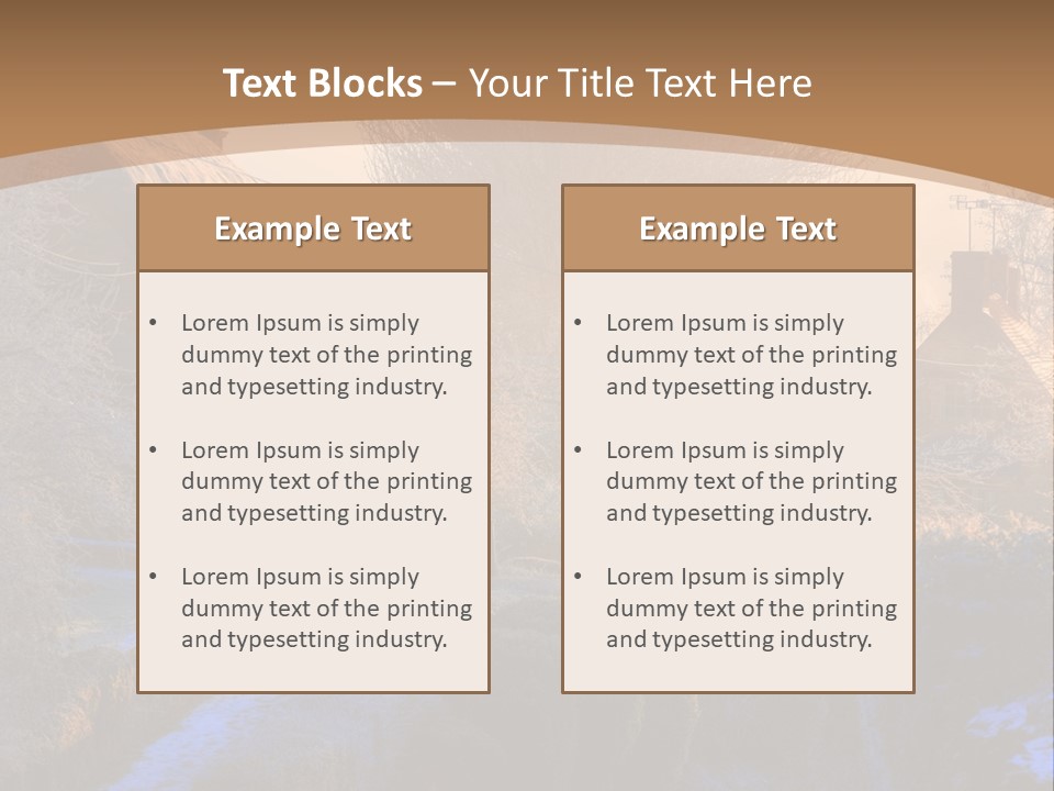 Season Growth Branch PowerPoint Template