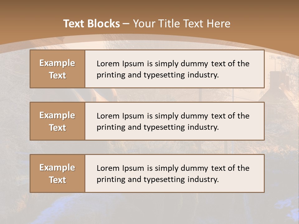 Season Growth Branch PowerPoint Template