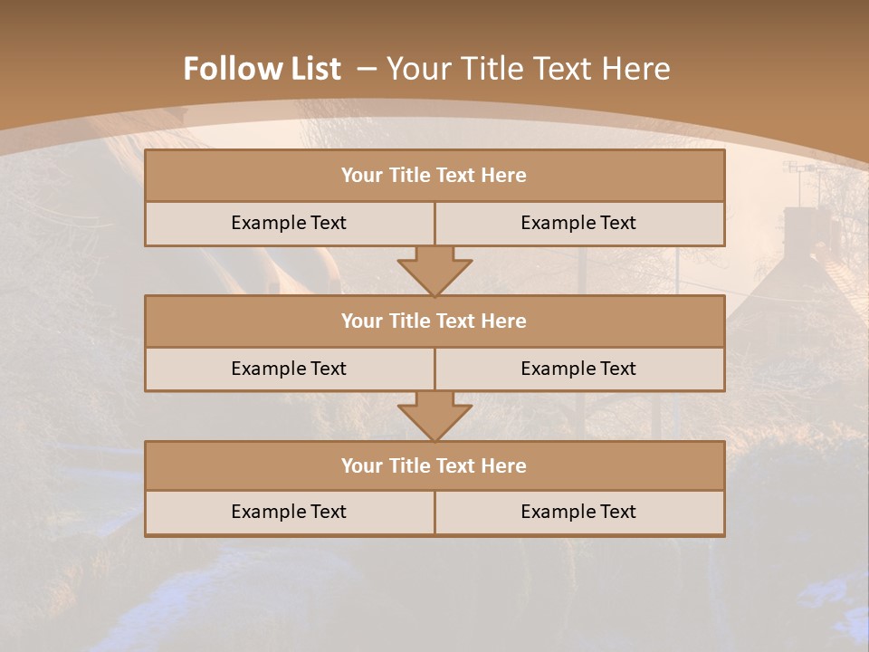 Season Growth Branch PowerPoint Template