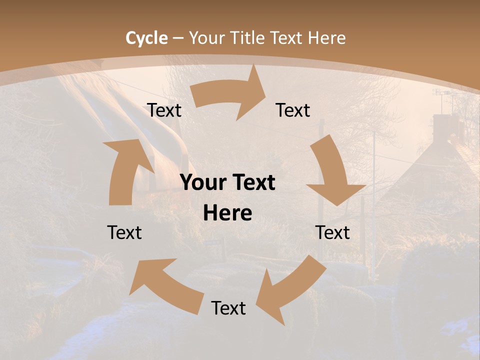 Season Growth Branch PowerPoint Template
