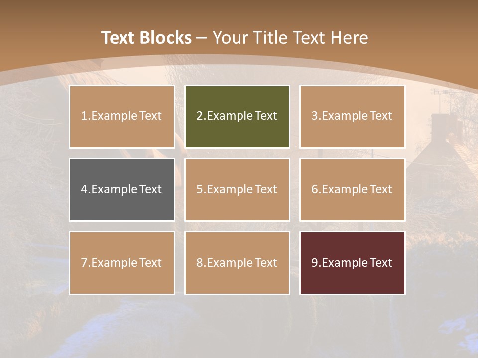 Season Growth Branch PowerPoint Template