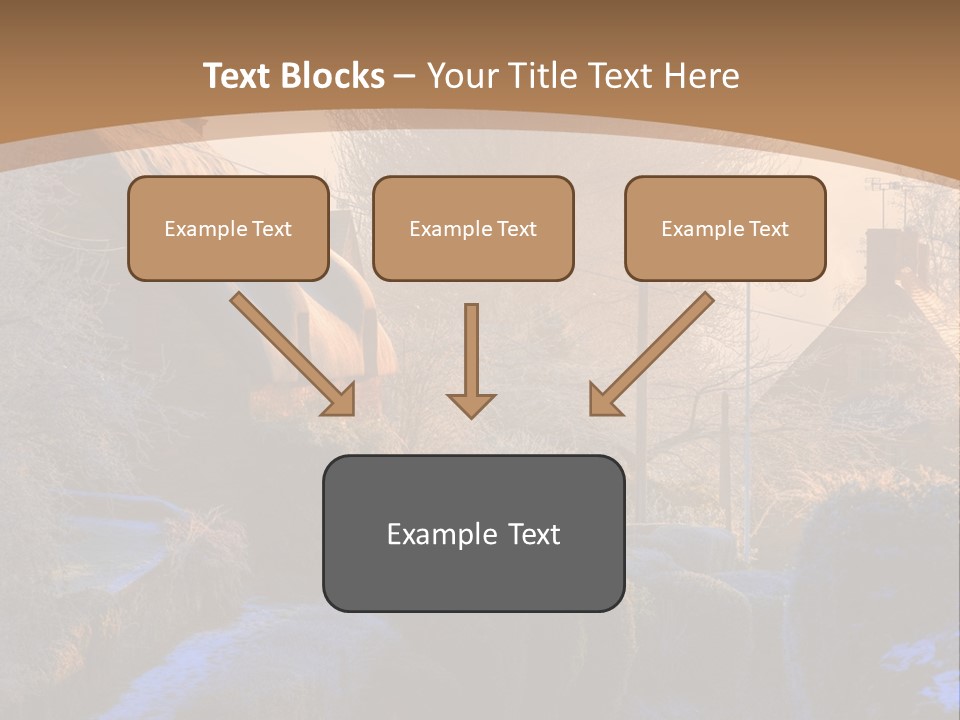 Season Growth Branch PowerPoint Template