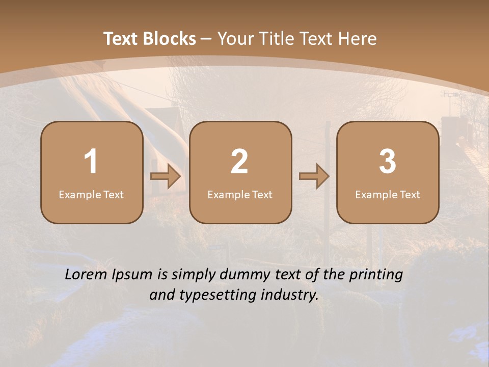 Season Growth Branch PowerPoint Template