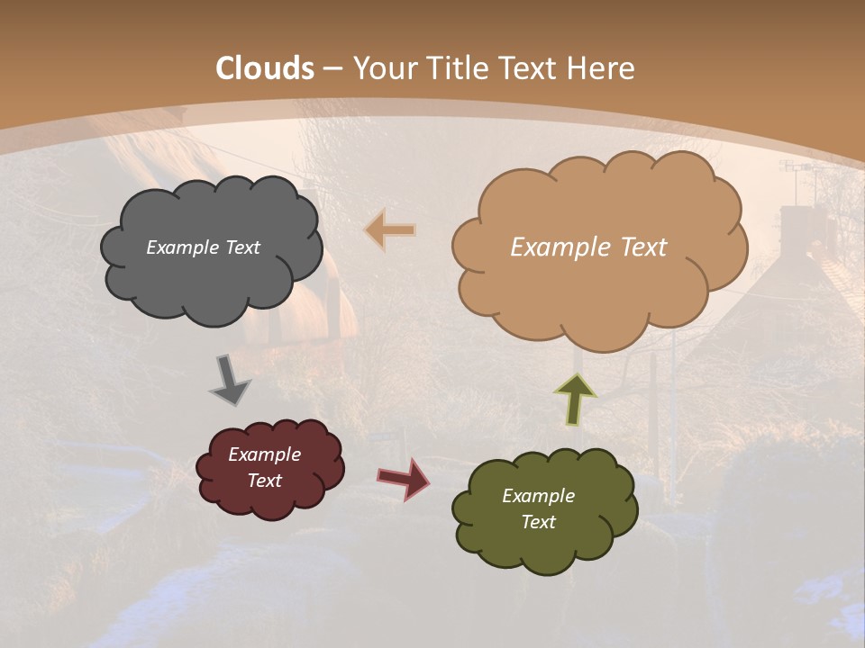 Season Growth Branch PowerPoint Template