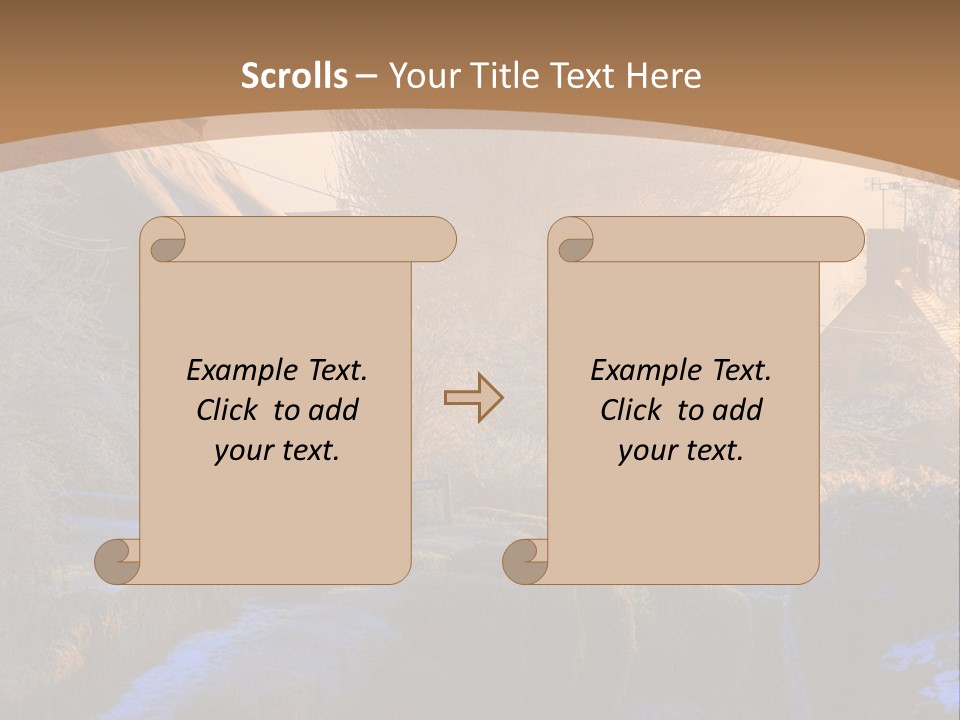 Season Growth Branch PowerPoint Template