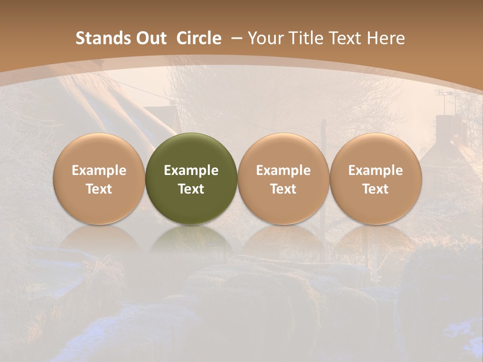 Season Growth Branch PowerPoint Template