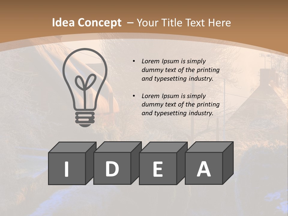 Season Growth Branch PowerPoint Template