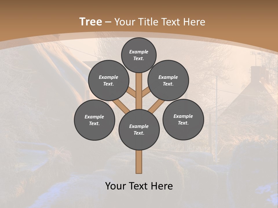 Season Growth Branch PowerPoint Template