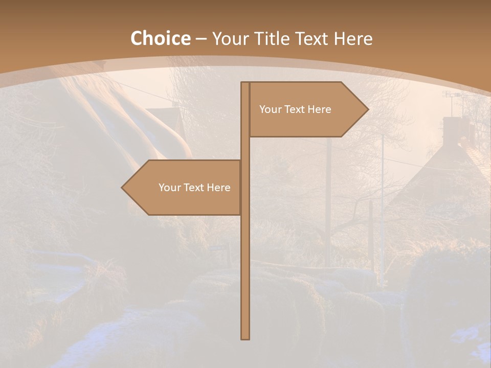 Season Growth Branch PowerPoint Template