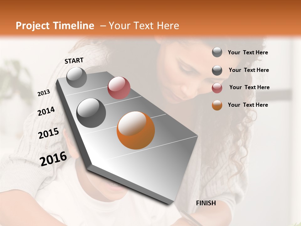 Two Home Pretty PowerPoint Template