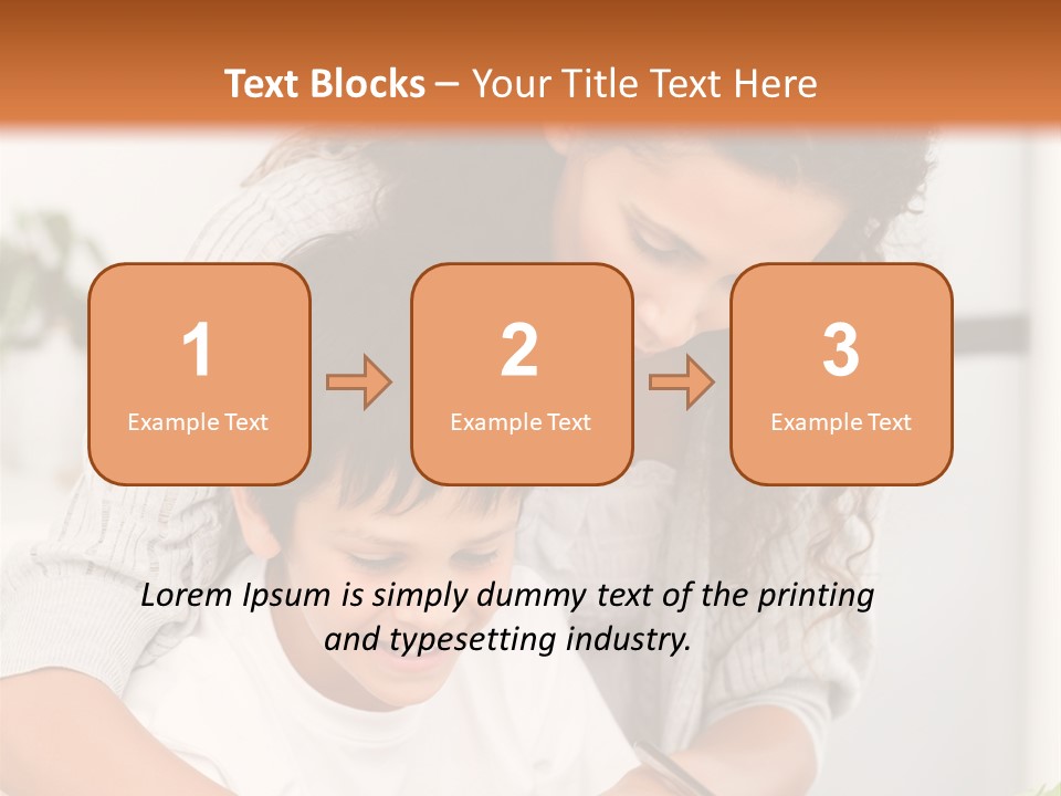 Two Home Pretty PowerPoint Template