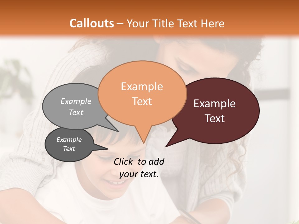 Two Home Pretty PowerPoint Template