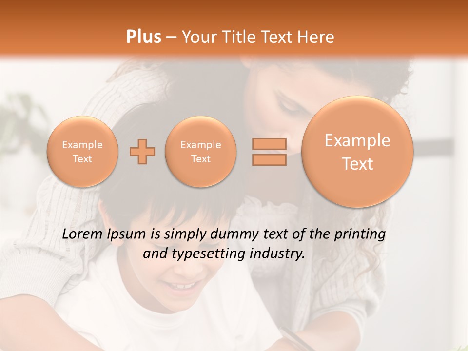 Two Home Pretty PowerPoint Template