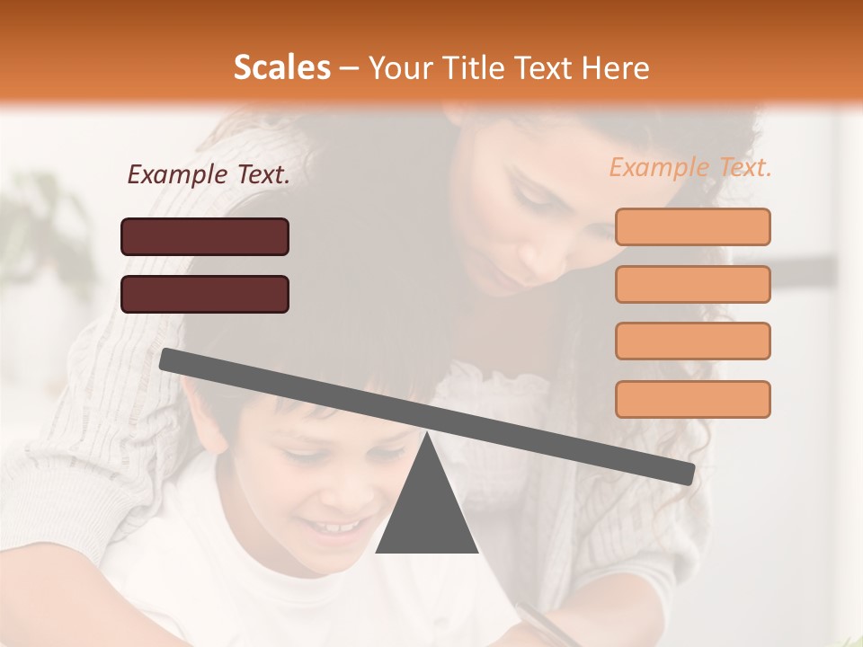 Two Home Pretty PowerPoint Template