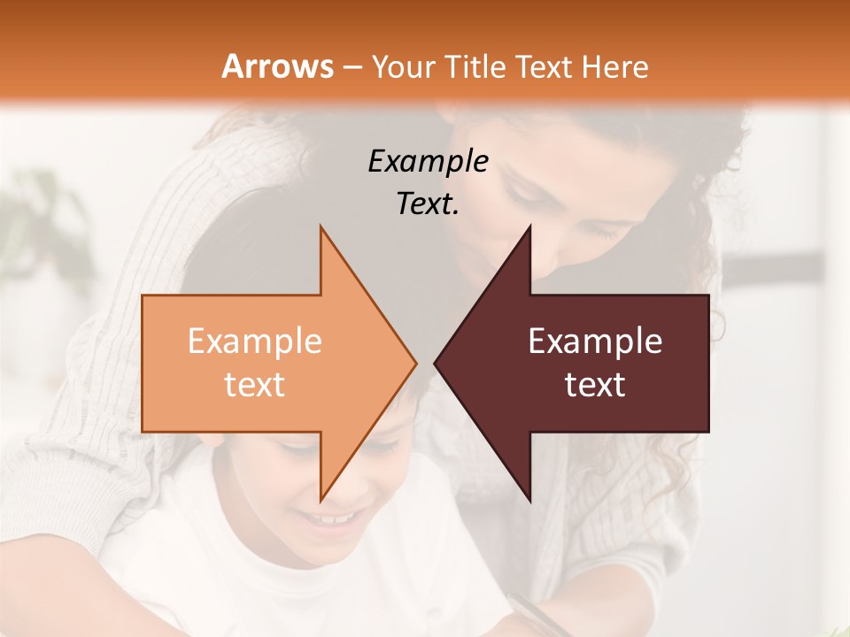 Two Home Pretty PowerPoint Template