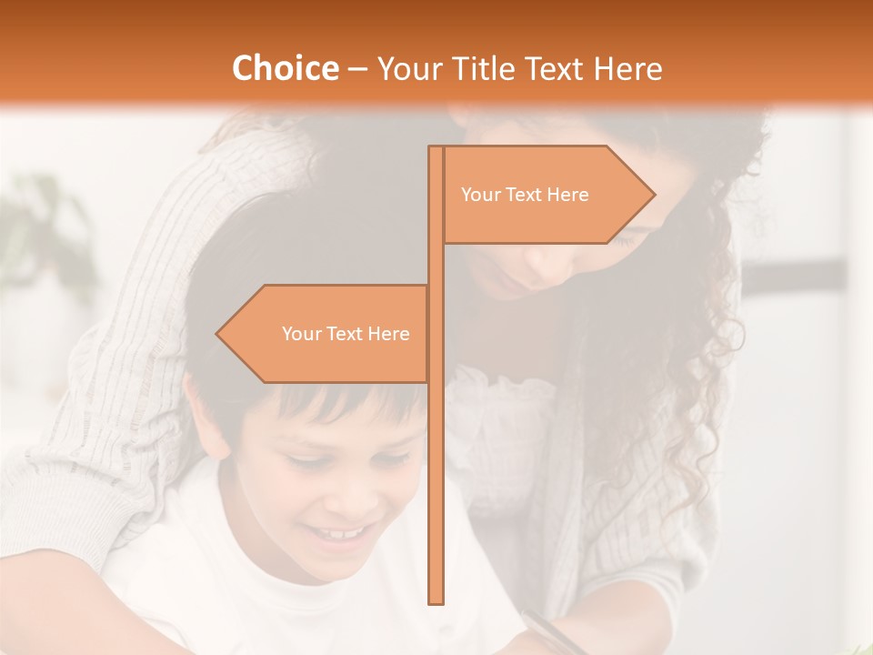 Two Home Pretty PowerPoint Template