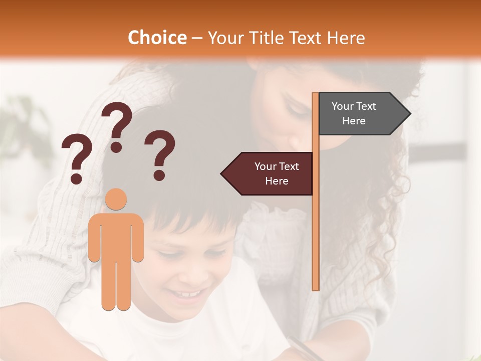 Two Home Pretty PowerPoint Template