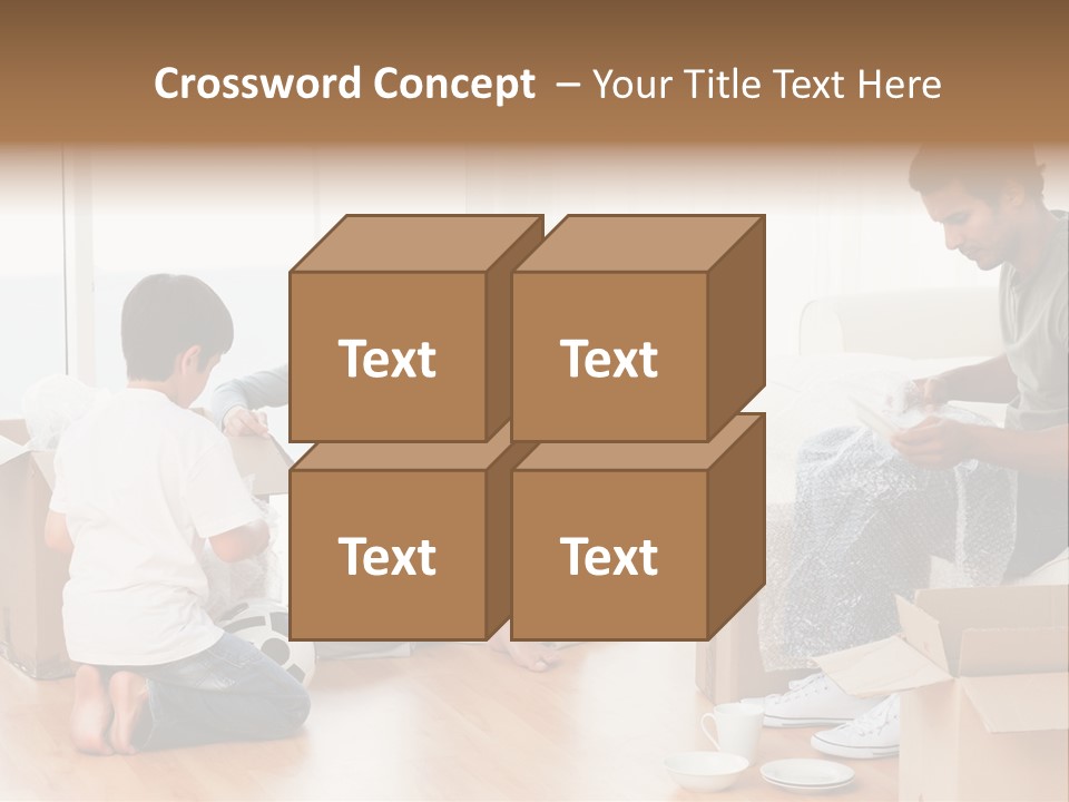 Male Joy Interior PowerPoint Template