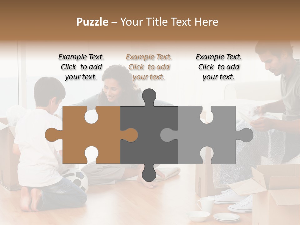 Male Joy Interior PowerPoint Template