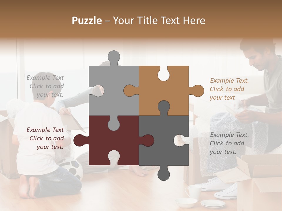 Male Joy Interior PowerPoint Template