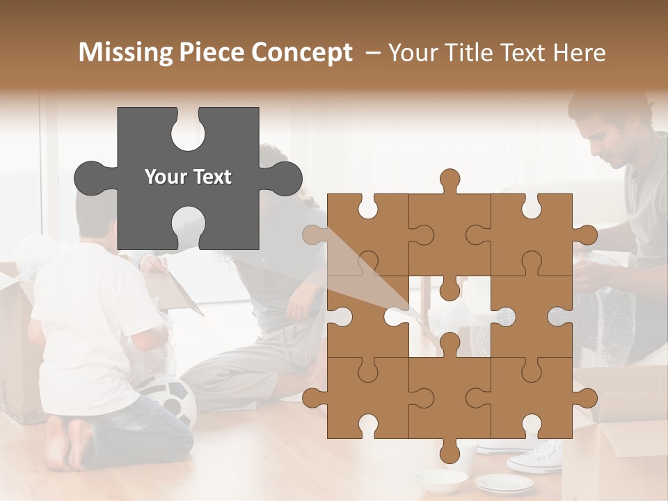 Male Joy Interior PowerPoint Template