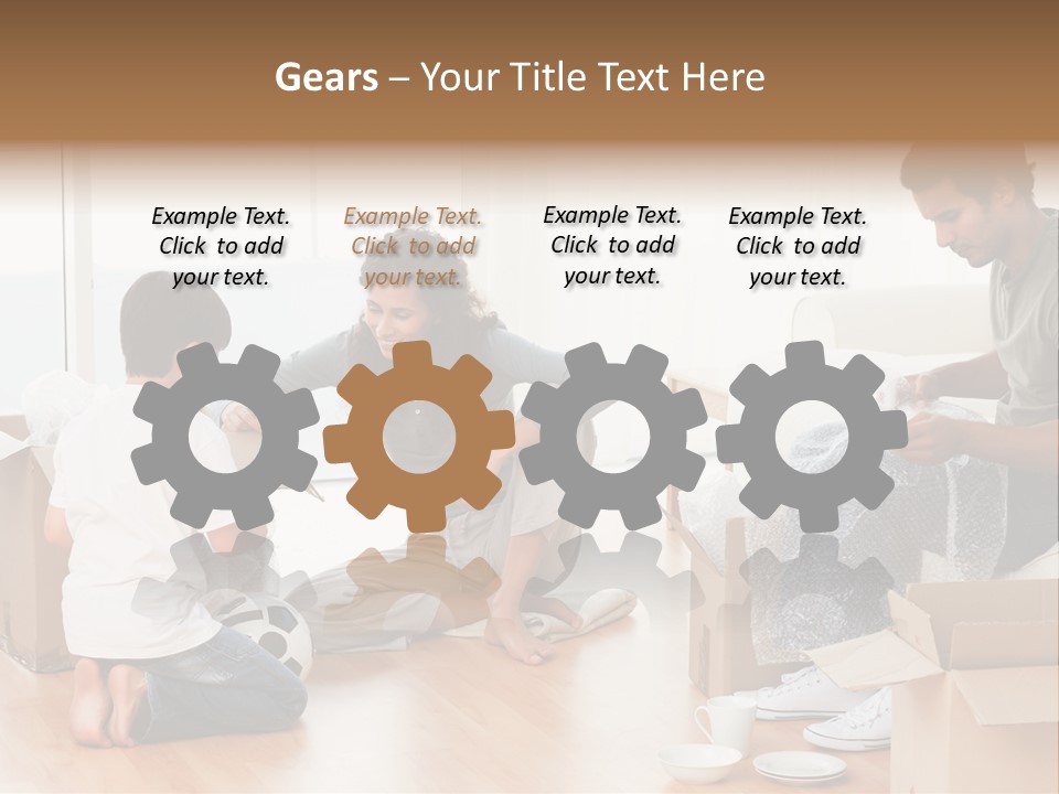 Male Joy Interior PowerPoint Template