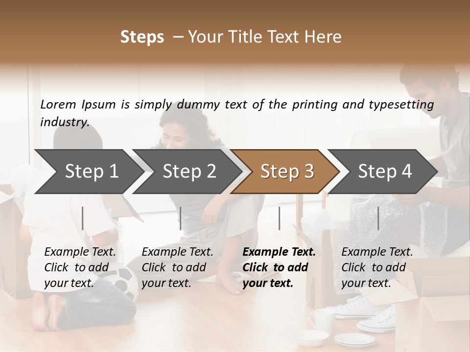 Male Joy Interior PowerPoint Template